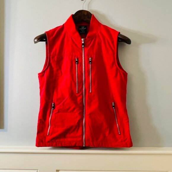 ScotteVest The 101 Travel Vest Multi Pocket Red Small - Picture 7 of 14